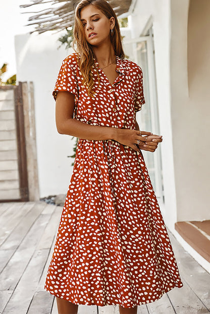 LP | Abito midi a pois