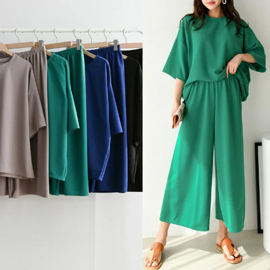 LP | Set camicia e pantaloni rilassato e arioso