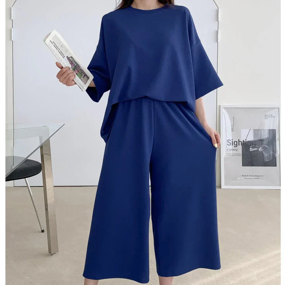 LP | Set camicia e pantaloni rilassato e arioso