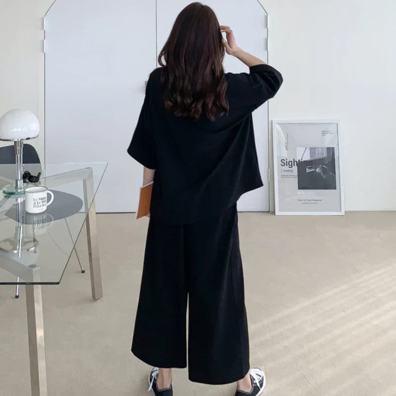 LP | Set camicia e pantaloni rilassato e arioso