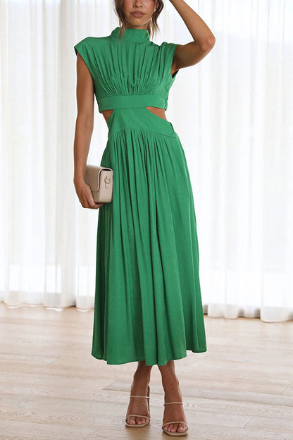 LP | Abito midi con cut-out e tasche