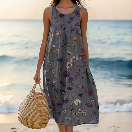 LP | Sarita™ - Vestito midi floreale vintage