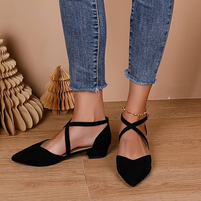 LP | Sandali da donna con tacco basso alla moda