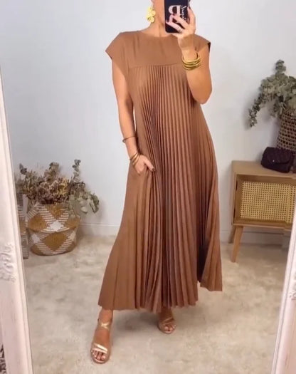 LP | Maxi abito elegante a pieghe