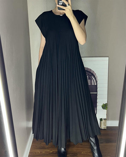 LP | Maxi abito elegante a pieghe