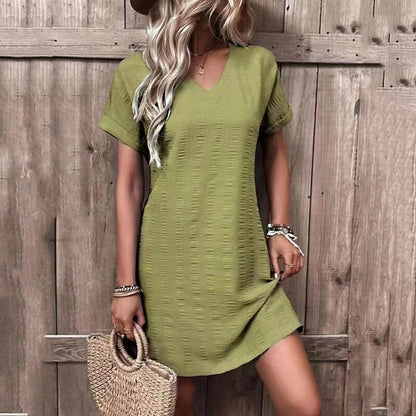 LP | Miniabito Nikki con scollatura a V stretta