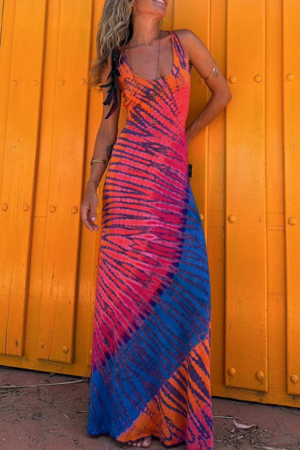 LP | Maxi abito stretch incrociato sul retro