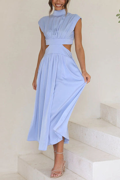 LP | Abito midi con cut-out e tasche