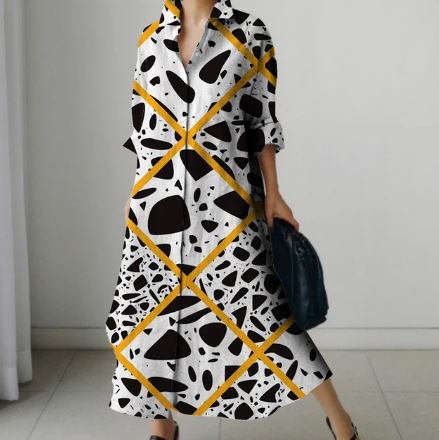 LP | Abito camicia elegante per donna