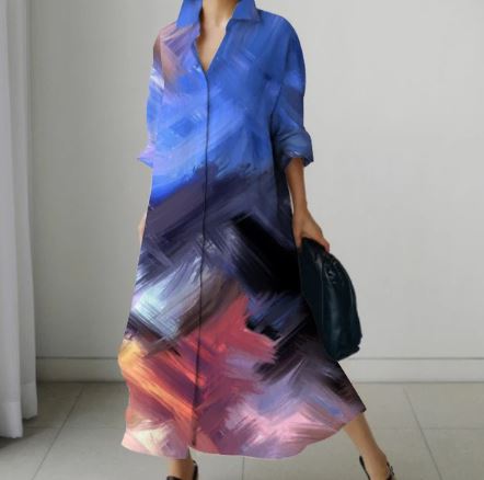 LP | Abito camicia elegante per donna