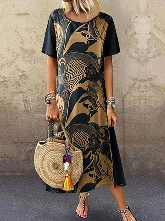 LP | Abito midi tribale casual