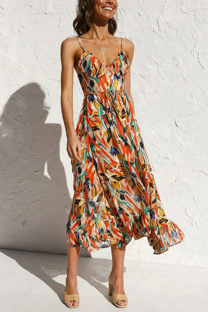 LP | Abito midi colorato