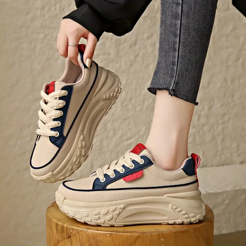 LP | SCARPE DA GINNASTICA DA DONNA CON PLATEAU