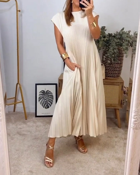 LP | Maxi abito elegante a pieghe
