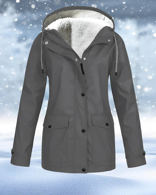 LP | Morbido e lavorato a maglia, cappotto in pile oversize