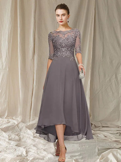 LP | Maxi abito da festa elegante con pizzo
