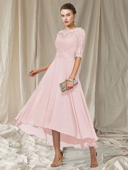 LP | Maxi abito da festa elegante con pizzo