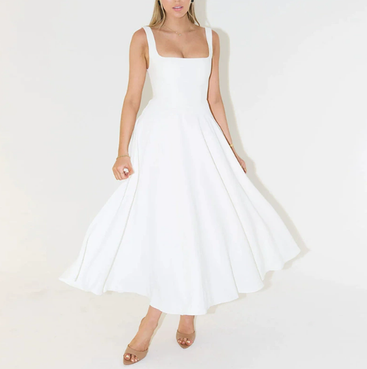 LP | Elegante abito midi floreale