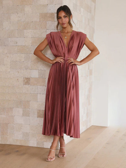 LP | Abito Midi Plissettato ChicSelect