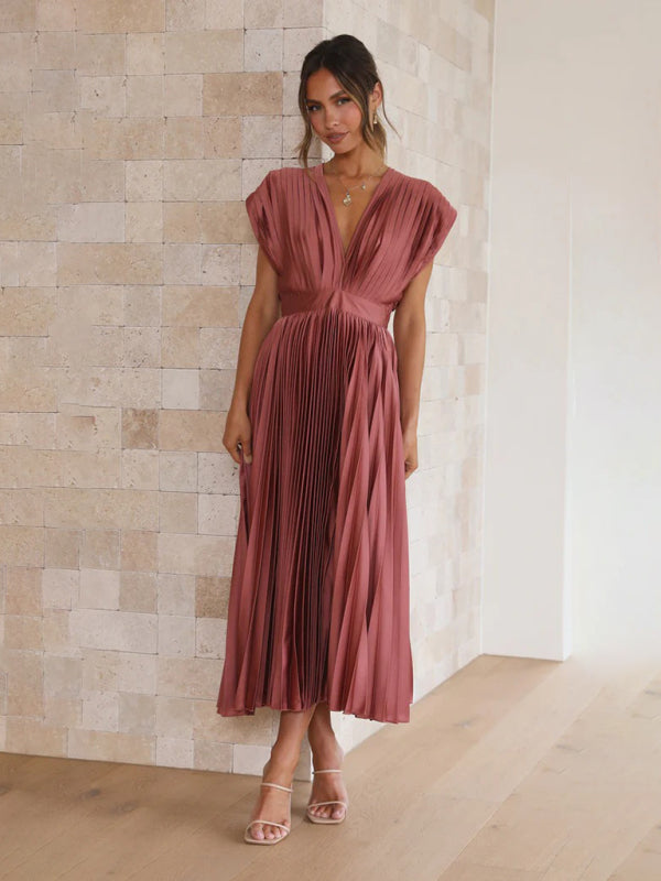 LP | Abito Midi Plissettato ChicSelect