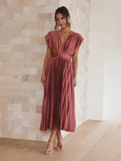 LP | Abito Midi Plissettato ChicSelect