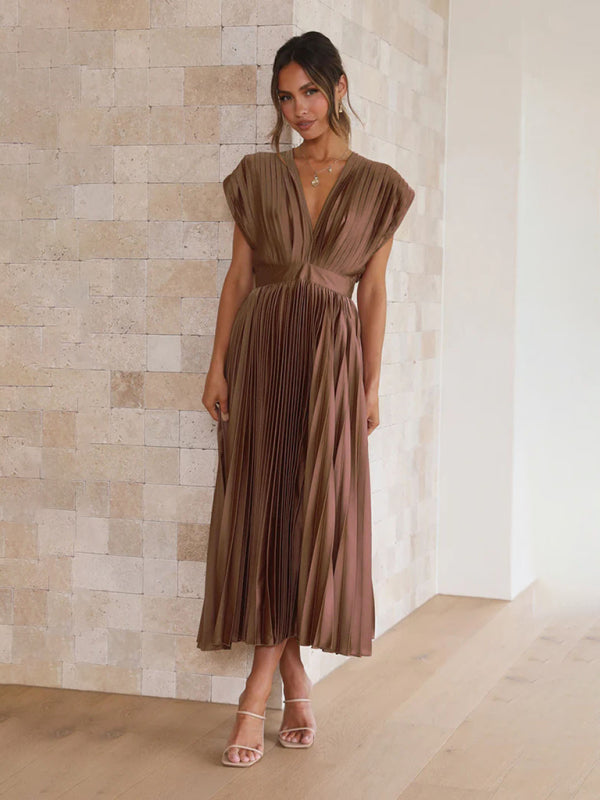 LP | Abito Midi Plissettato ChicSelect