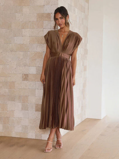 LP | Abito Midi Plissettato ChicSelect