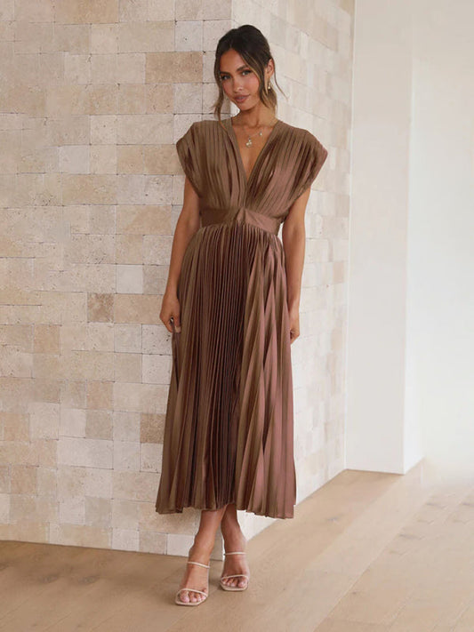 LP | Abito Midi Plissettato ChicSelect