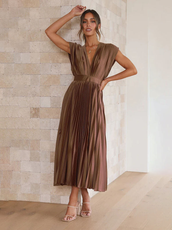 LP | Abito Midi Plissettato ChicSelect