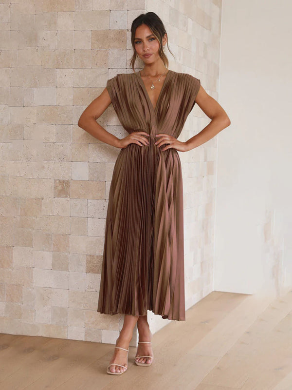 LP | Abito Midi Plissettato ChicSelect