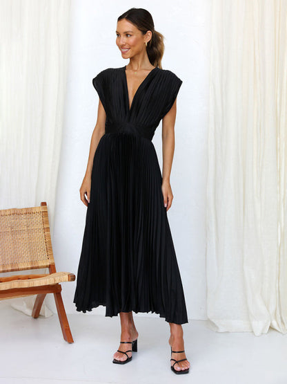 LP | Abito Midi Plissettato ChicSelect