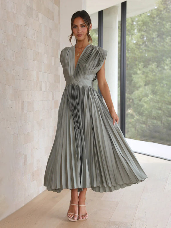 LP | Abito Midi Plissettato ChicSelect