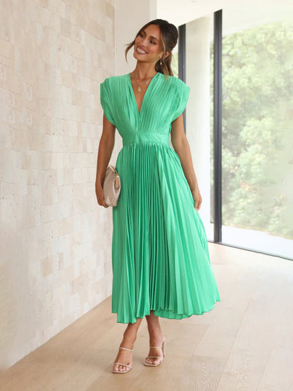 LP | Abito Midi Plissettato ChicSelect