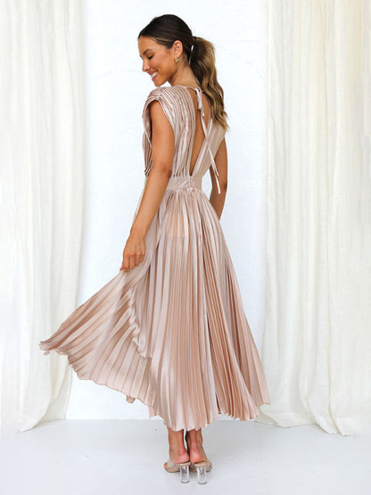 LP | Abito Midi Plissettato ChicSelect