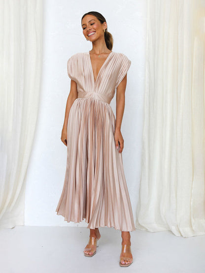 LP | Abito Midi Plissettato ChicSelect