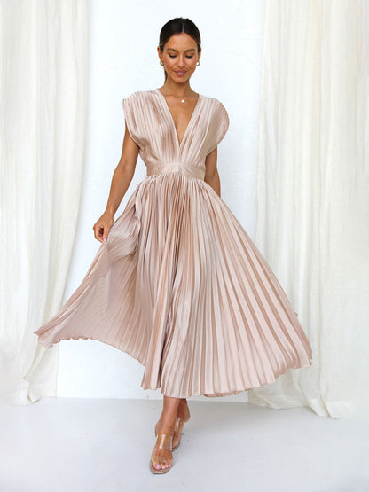 LP | Abito Midi Plissettato ChicSelect