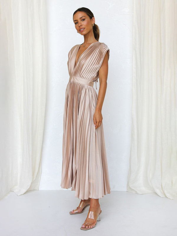 LP | Abito Midi Plissettato ChicSelect