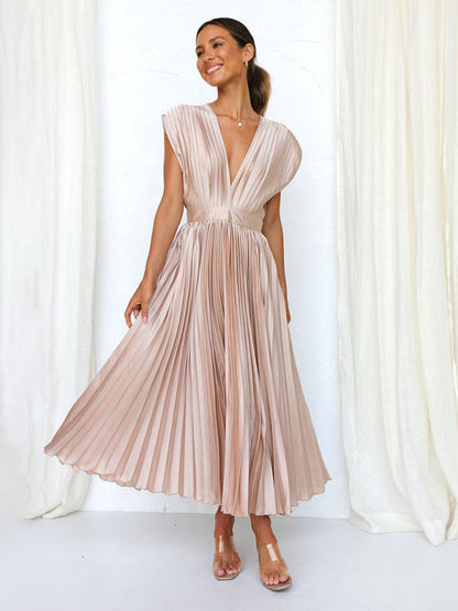 LP | Abito Midi Plissettato ChicSelect