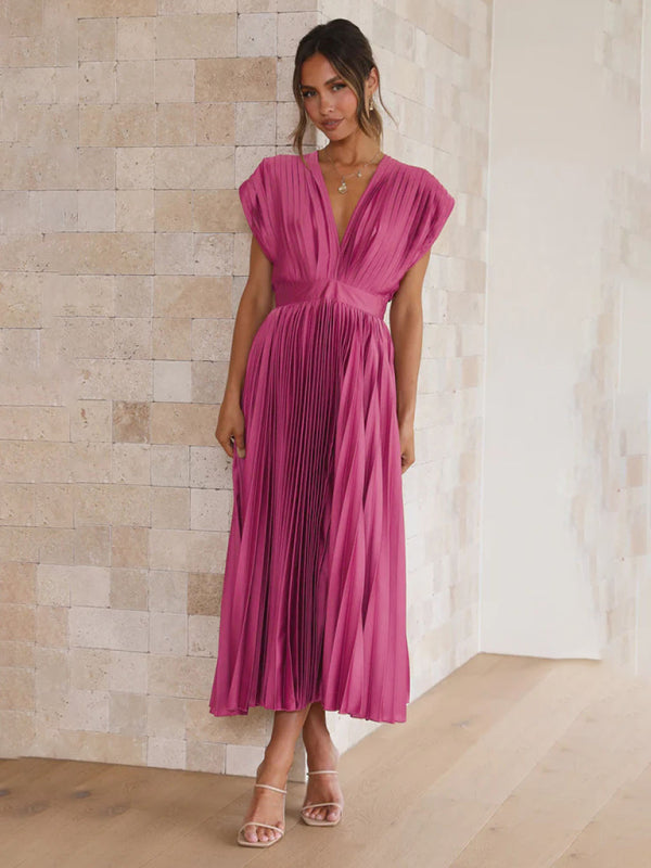 LP | Abito Midi Plissettato ChicSelect