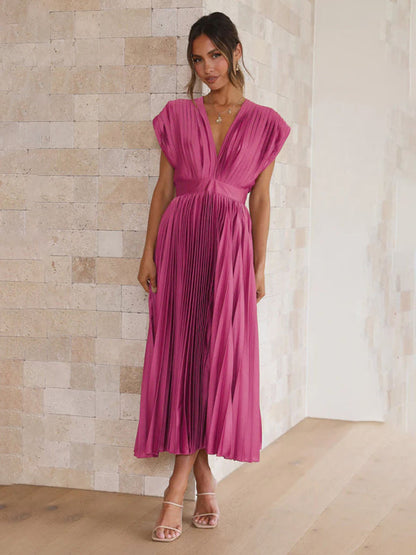LP | Abito Midi Plissettato ChicSelect