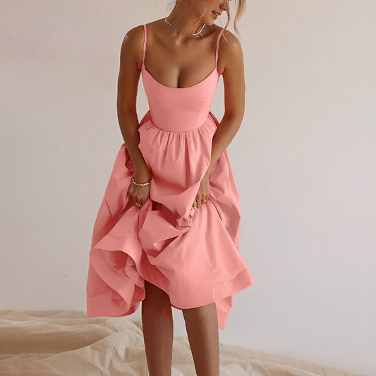 LP | Elegante abito midi estivo
