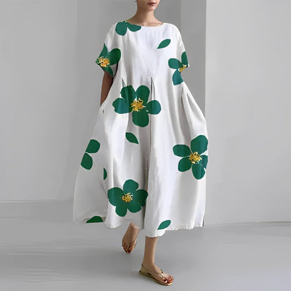 LP | Maxi abito estivo in stile boho con motivo floreale per le donne
