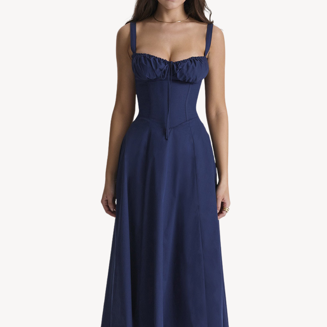 LP | Vestito midi floreale senza maniche da donna