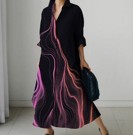 LP | Abito camicia elegante per donna