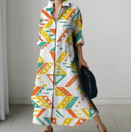 LP | Abito camicia elegante per donna