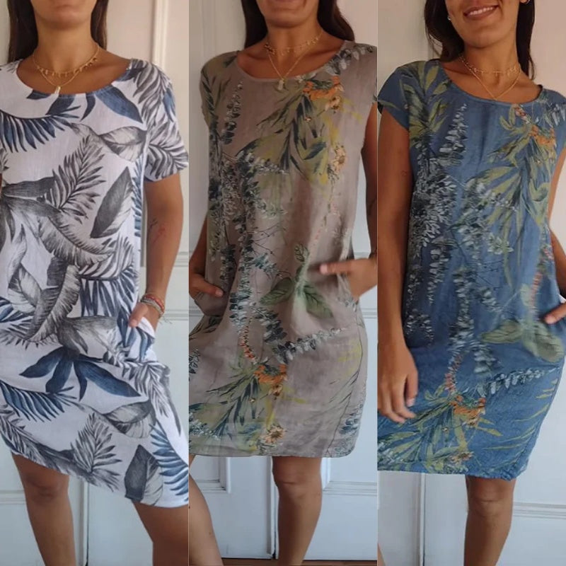 LP | Abito midi botanico