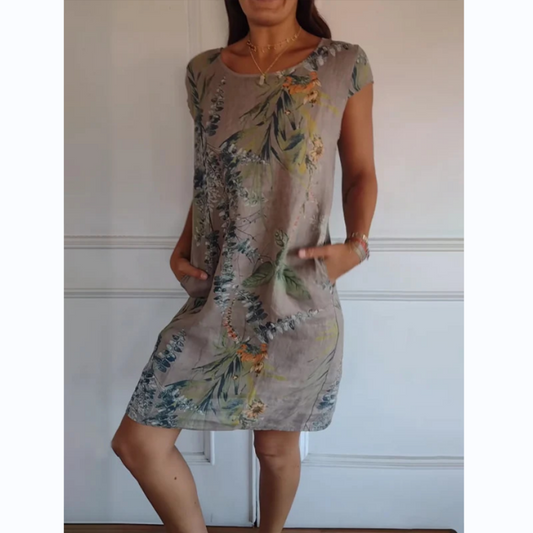 LP | Abito midi botanico
