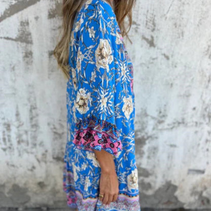 LP | Maxi abito floreale di lusso