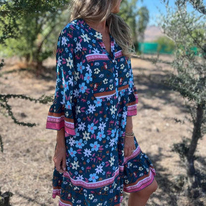 LP | Maxi abito floreale di lusso